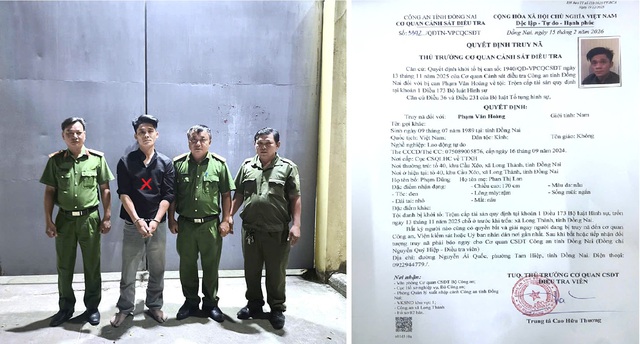 Bắt Phạm Văn Ho&agrave;ng sinh năm 1989 - Ảnh 1.