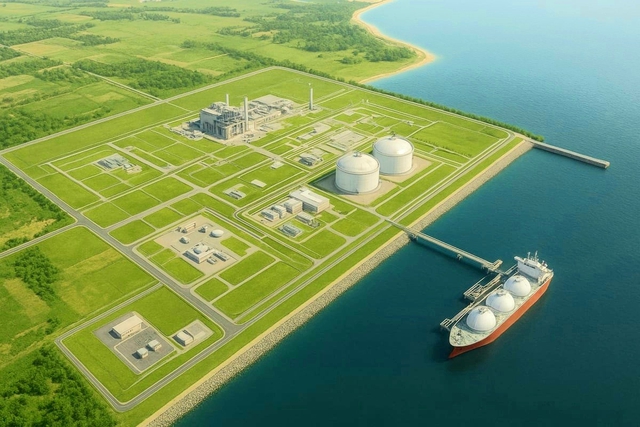 Trước ngày 30/4, siêu dự án 60.000 tỷ Nhiệt điện LNG Quỳnh Lập sẽ được khởi công tại quê Bác - Ảnh 1. Trước ngày 30/4, siêu dự án 60.000 tỷ Nhiệt điện LNG Quỳnh Lập sẽ được khởi công tại quê Bác - Ảnh 1.