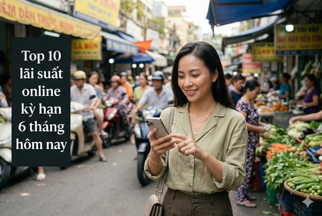 Sau chỉ đạo của Thống đốc, một ngân hàng rời top 10 lãi suất online kỳ hạn 6 tháng - Ảnh 1.