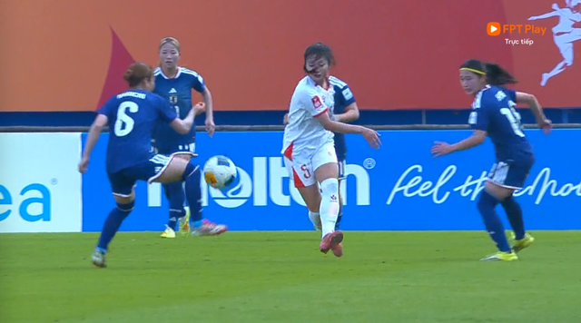 [DIỄN BIẾN] Việt Nam 0-4 Nhật Bản: Rất kh&oacute; khăn cho c&aacute;c c&ocirc; g&aacute;i Việt Nam - Ảnh 6.