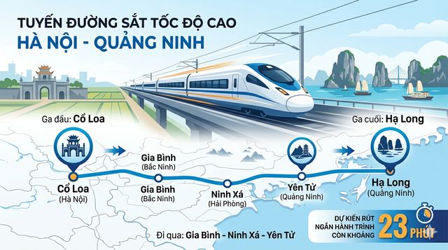 Người d&acirc;n H&agrave; Nội muốn đi t&agrave;u cao tốc H&agrave; Nội - Quảng Ninh 23 ph&uacute;t cần tới đ&acirc;u? T&agrave;u đi qua những ga n&agrave;o? - Ảnh 4.