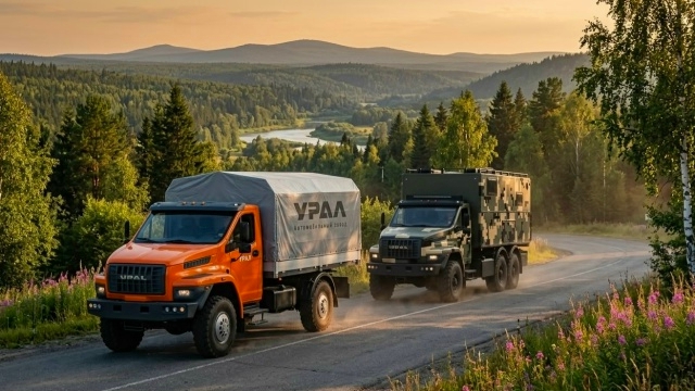 Xe Ural của Nga sắp - Ảnh 1.