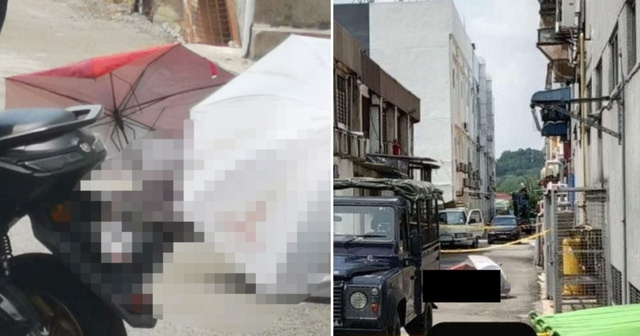 Nghe tin chồng ngã từ tầng thượng tử vong, vợ chạy đến hiện trường thì sững sờ với dòng chữ trên tường - Ảnh 1.