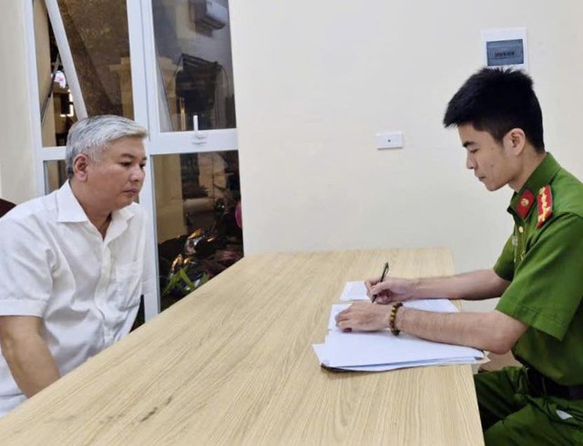 Công an Hà Nội bắt tài xế Nguyễn Ngọc Ngân sinh năm 1971 - Ảnh 1.