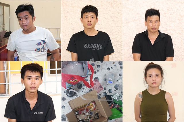 Cảnh sát khám xét khẩn cấp, bắt quả tang Đỗ Lê Duyên Thư cùng 3 người khác, thu giữ nhiều tang vật - Ảnh 1.