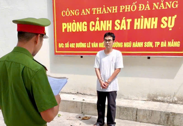 Thi hành Lệnh bắt tạm giam Mai Thành Trung sinh năm 2000 - Ảnh 1.