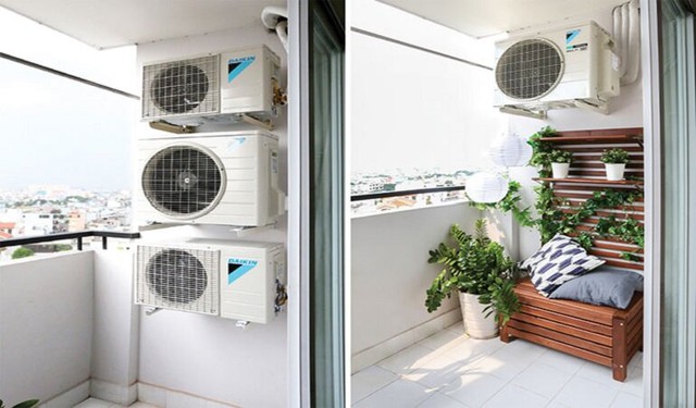 Lắp cục n&oacute;ng điều h&ograve;a ngay ngo&agrave;i ban c&ocirc;ng c&oacute; được kh&ocirc;ng? Nh&agrave; sản xuất đưa ra c&acirc;u trả lời - Ảnh 1.