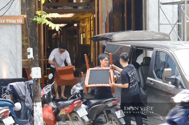 Cận cảnh kh&aacute;ch sạn 9 tầng tr&ecirc;n &ldquo;đất v&agrave;ng&rdquo; cạnh Hồ Ho&agrave;n Kiếm bắt đầu di dời t&agrave;i sản để giải ph&oacute;ng mặt bằng - Ảnh 3.