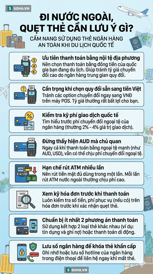 Tin rất vui: Khách Việt sẽ không còn phải trả thêm phí khi quẹt thẻ tại quốc gia này, tiết kiệm tiền triệu - Ảnh 3.