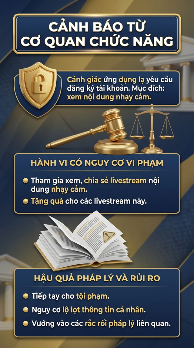 Bắt Triệu Thị Dung SN 1994 cầm đầu đường dây livestream khiêu dâm, đồi trụy: Lời khai của các đối tượng nữ - Ảnh 3.