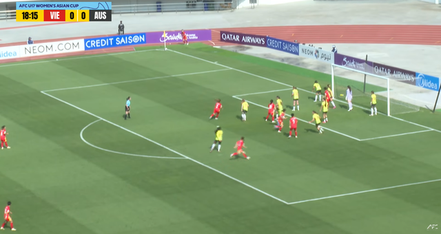 Diễn biến trận Việt Nam vs Australia: Thế trận giằng co quyết liệt - Ảnh 1.