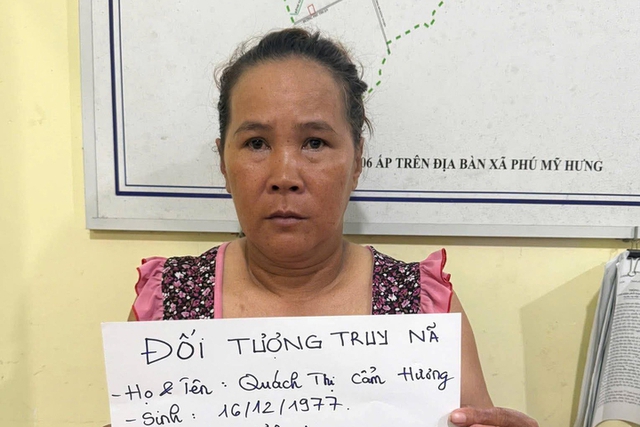 Khống chế, bắt giữ Quách Thị Cẩm Hương SN 1977 - Ảnh 1.