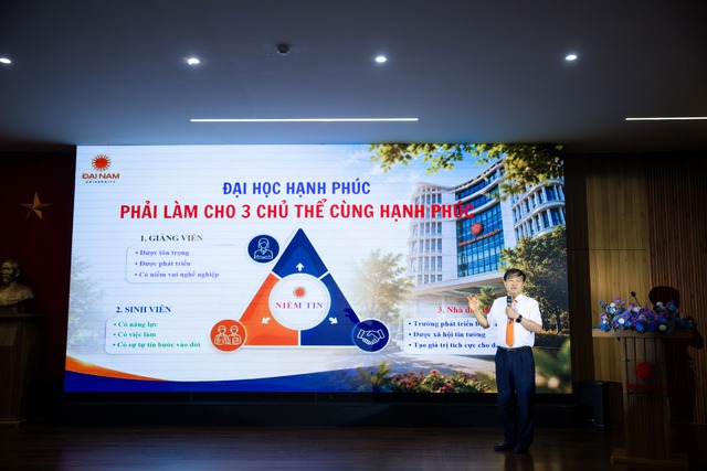 Niềm hạnh phúc nhất của trường Đại học Đại Nam là "sự tự hào của sinh viên về ngôi trường" - Ảnh 1.