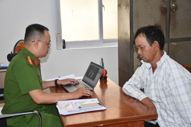 Thực hiện lệnh bắt tạm giam Tạ Ngọc Danh SN 1987 - Ảnh 1.