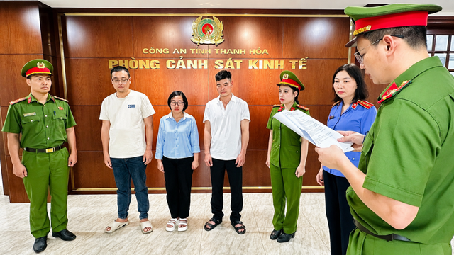 Ra quyết định khởi tố bị can, khám xét chỗ ở, nơi làm việc của quản lý Hà Thị Thục Huyền SN 1995 - Ảnh 4.