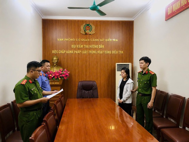 Thi hành lệnh bắt tạm giam Lê Thị Như SN 1989 - Ảnh 2.