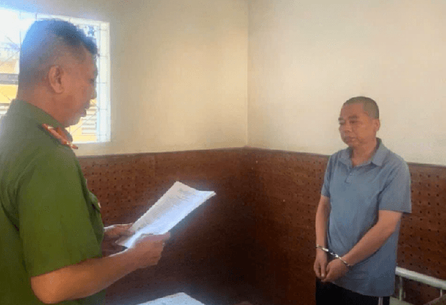 Thi hành lệnh bắt tạm giam Thái Huy Phong SN 1976 - Ảnh 2.