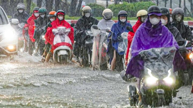 Ngày mai, miền Bắc xuất hiện mưa to đến rất to - Ảnh 1.