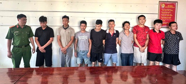 Thi hành lệnh khám xét nơi ở, bắt khẩn cấp quản lý công trường Nguyễn Trung Điệp - Ảnh 1.