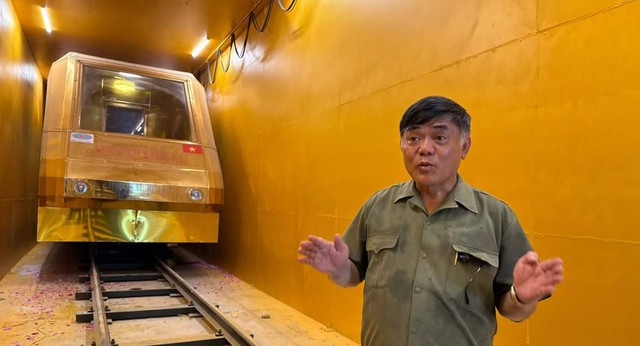 Việt Nam vừa có đoàn tàu dát vàng được chạy thử dưới lòng đất, thiết kế chở được 80 khách - Ảnh 5.
