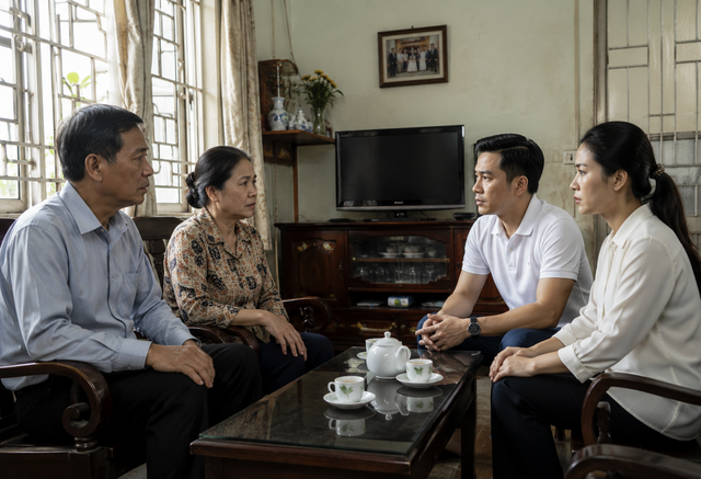 Con rể bán căn hộ trả lại bố mẹ vợ 2 tỷ đồng, lời kể của con gái khiến ông bà xấu hổ - Ảnh 1.
