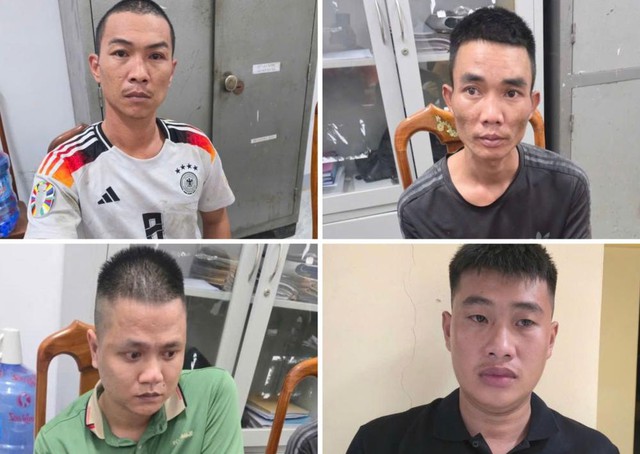 Công an kiểm tra khu vực hồ điều hòa lúc hơn 22 giờ đêm, 4 người đàn ông bị khởi tố - Ảnh 1.