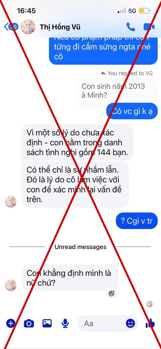 Bộ Công an cảnh báo về 'Đại úy Trần Thu Hường, sinh năm 1989' - Ảnh 6.