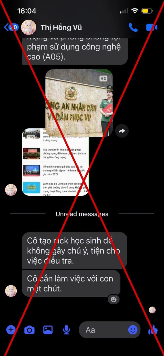 Bộ Công an cảnh báo về 'Đại úy Trần Thu Hường, sinh năm 1989' - Ảnh 3.