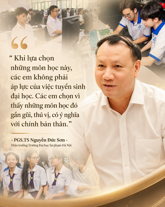 Xem kết quả thi THPT, hiệu trưởng ĐHSP Hà Nội chỉ ra: Lượng đăng ký ở một số môn "lạ" tăng gấp 2, gấp 3 - Ảnh 3.