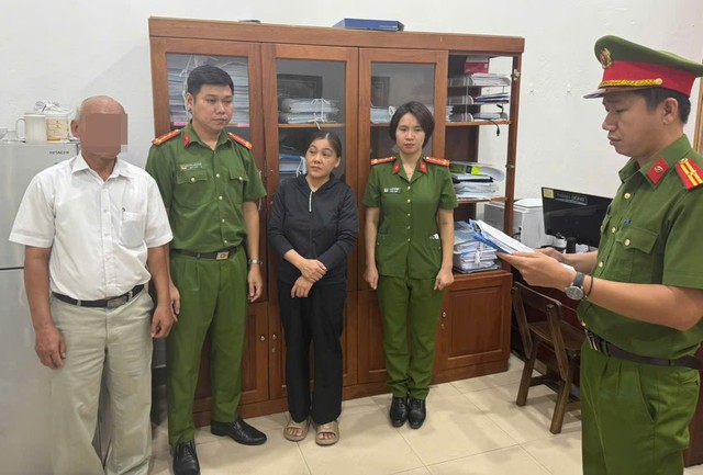 Thi hành lệnh bắt tạm giam Nguyễn Thị Thanh Thảo SN 1978 - Ảnh 1.