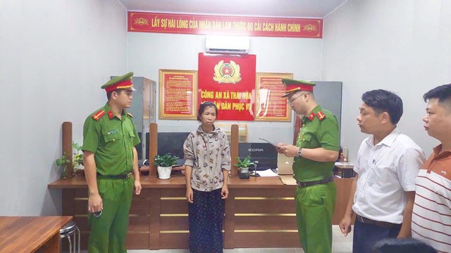 Bắt tạm giam Nguyễn Thị Hòa SN 1984 - Ảnh 1.