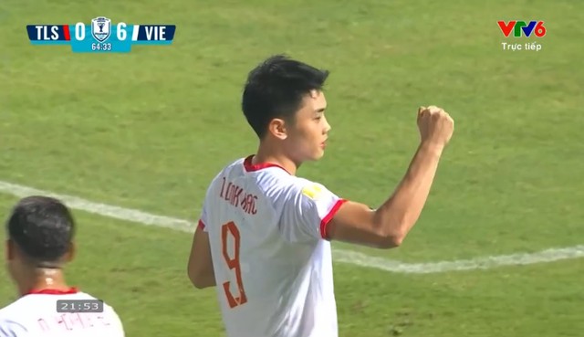DIỄN BIẾN Timor Leste 0-6 Việt Nam: Đ&igrave;nh Bắc lập hat-trick - Ảnh 1.