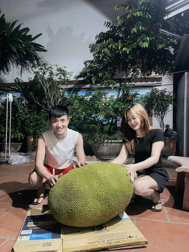 Xuất hiện quả m&iacute;t 50kg ở Bắc Ninh, mỗi năm chỉ ra 1-2 quả, hương vị g&acirc;y t&ograve; m&ograve; - Ảnh 1.