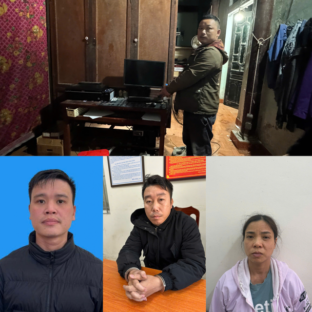 Bắt giữ Phạm Thị Oanh SN 1980 và 3 người đàn ông - Ảnh 1.