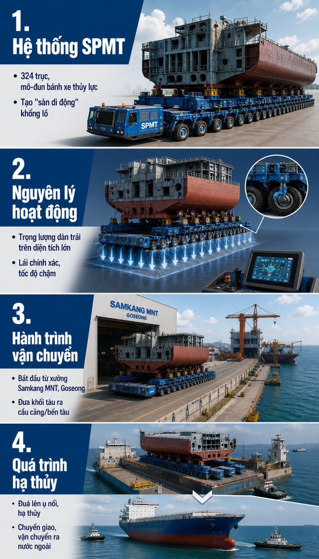 "Con rết trăm chân" của ngành siêu trường siêu trọng: Lập kỷ lục thế giới khi gánh 16.263 tấn "dạo phố" - Ảnh 2.