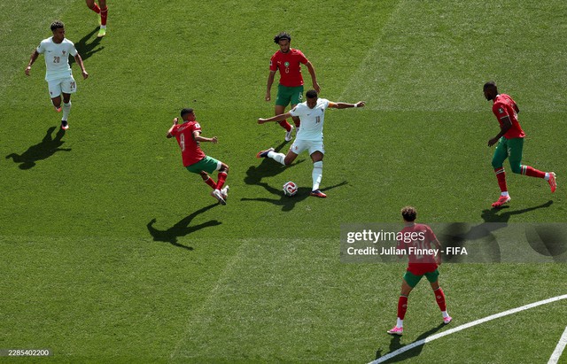 DIỄN BIẾN Ph&aacute;p 2-0 Morocco: Mbappe, Dembele thi nhau ghi b&agrave;n điệu nghệ - Ảnh 8.