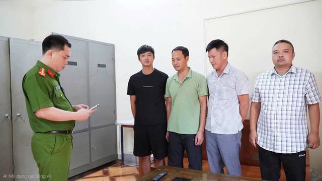 Công an điều tra giao dịch chuyển khoản 61,9 triệu đồng: Bắt Nguyễn Văn Truy cùng 3 người khác - Ảnh 1.