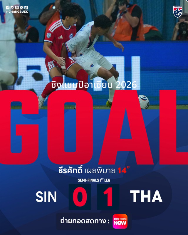 DIỄN BIẾN Singapore 0-3 Th&aacute;i Lan: "Voi chiến" ghi b&agrave;n theo c&aacute;ch đ&aacute;ng sợ - Ảnh 4.