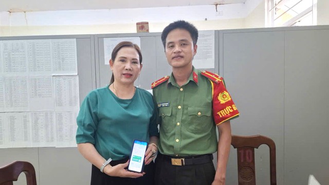Công an xác minh giao dịch chuyển khoản 400 triệu đồng của một người dân - Ảnh 1.