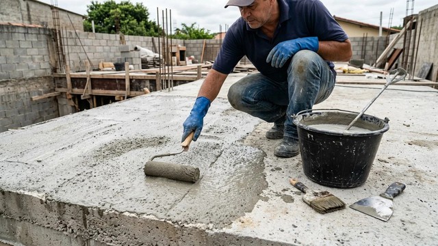 Lý do thợ xây thêm 'chất lỏng trắng' vào xi măng: Bí quyết tăng độ bám chỉ người trong nghề mới rõ - Ảnh 2.