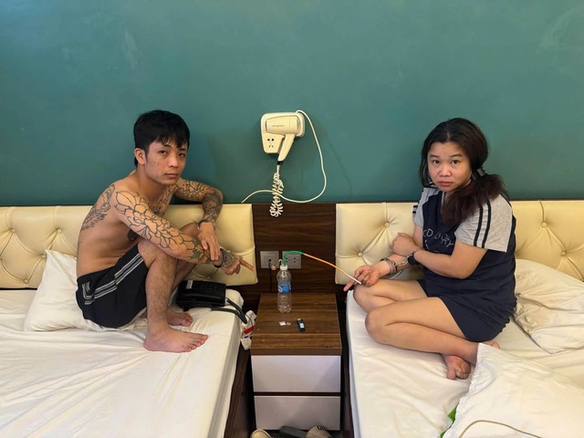 Bắt giữ Lê Thị Thúy SN 1989 trong nhà nghỉ - Ảnh 1.