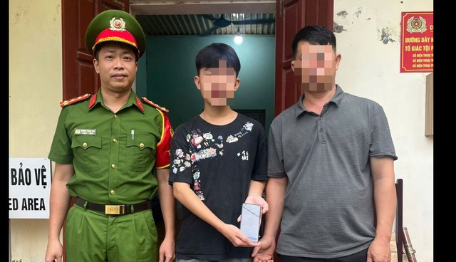 Công an xác minh giao dịch 8.780.000 đồng chuyển vào tài khoản ngân hàng của một học sinh - Ảnh 1.