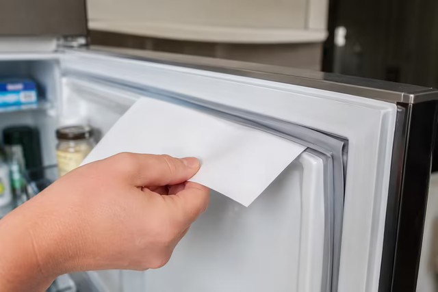 V&igrave; sao nhiều gia đ&igrave;nh kẹp một tờ giấy A4 v&agrave;o cửa tủ lạnh? R&uacute;t ra mới ph&aacute;t hiện một vấn đề - Ảnh 2.