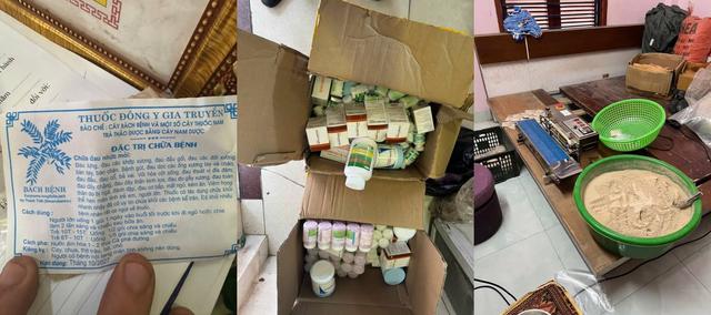 Khám xét nơi ở, nơi làm việc, khởi tố người bán thuốc bách bệnh Bùi Thị Tiết SN 1988 - Ảnh 3.