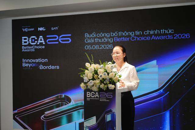 Better Choice Awards 2026 vinh danh doanh nghiệp kiến tạo đất nước và Đổi mới sáng tạo - Ảnh 3. Better Choice Awards 2026 vinh danh doanh nghiệp kiến tạo đất nước và Đổi mới sáng tạo - Ảnh 3.