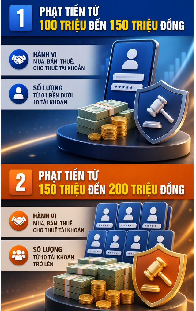 Mức phạt lên đến 200 triệu đồng nếu người dùng tài khoản ngân hàng có hành vi sau - Ảnh 2.