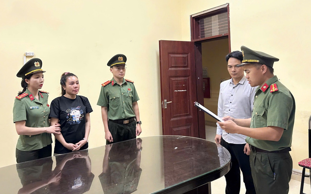 Bắt môi giới Hà Thị Thu Hiền SN 1992 - Ảnh 1.
