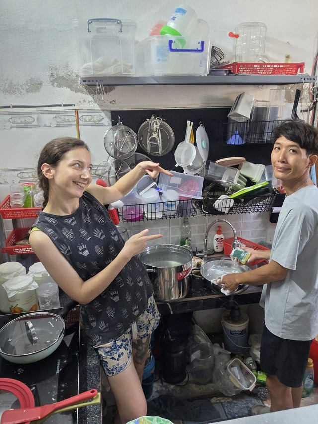 Cô gái Nga xinh đẹp quyết tâm làm vợ anh thợ điện miền Tây, sang Việt Nam sống, ở nhà thuê 7 triệu/tháng - Ảnh 3.