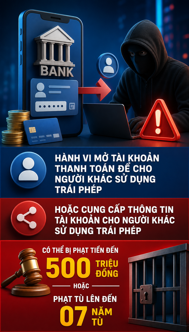 C&ocirc;ng an sẽ điều tra khi ph&aacute;t hiện t&agrave;i khoản ng&acirc;n h&agrave;ng c&oacute; giao dịch chuyển tiền, r&uacute;t tiền như sau - Ảnh 2.