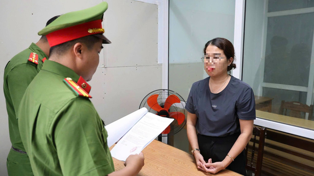 Ra quyết định khởi tố Trần Thị Thiên 43 tuổi - Ảnh 1.